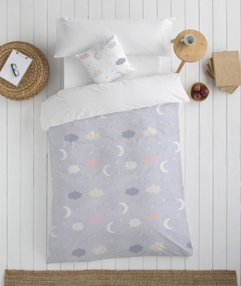 Funda nórdica MOON PURPLE cama 90 cm