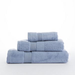 Juego toallas de baño 600gr Celeste