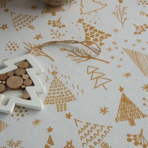 Mantel antimanchas Winter Blanco