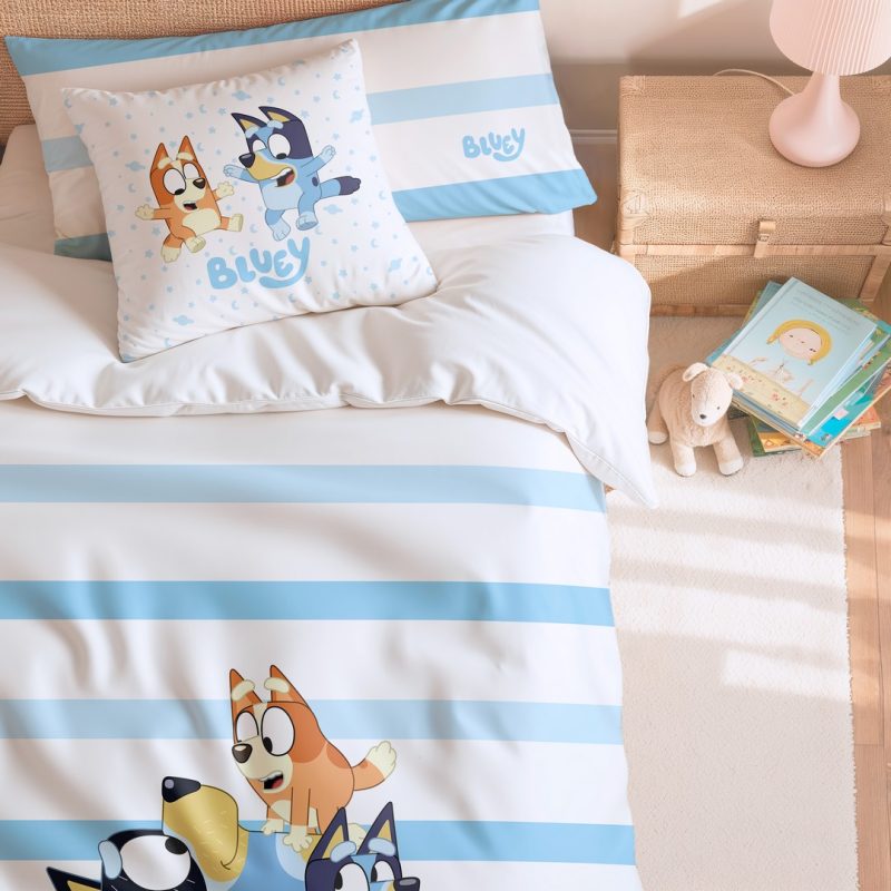 funda nórdica Bluey Diversión, funda nórdica infantil, funda nórdica para niños