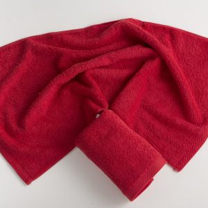 Toallas Luxury Rojo