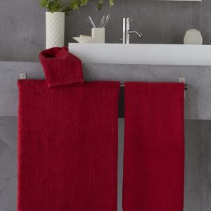 Toallas Luxury Rojo