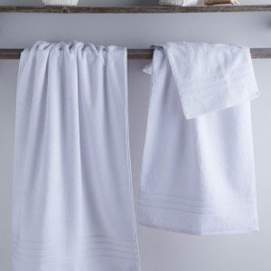 Juego de toallas de 700gr Blanco